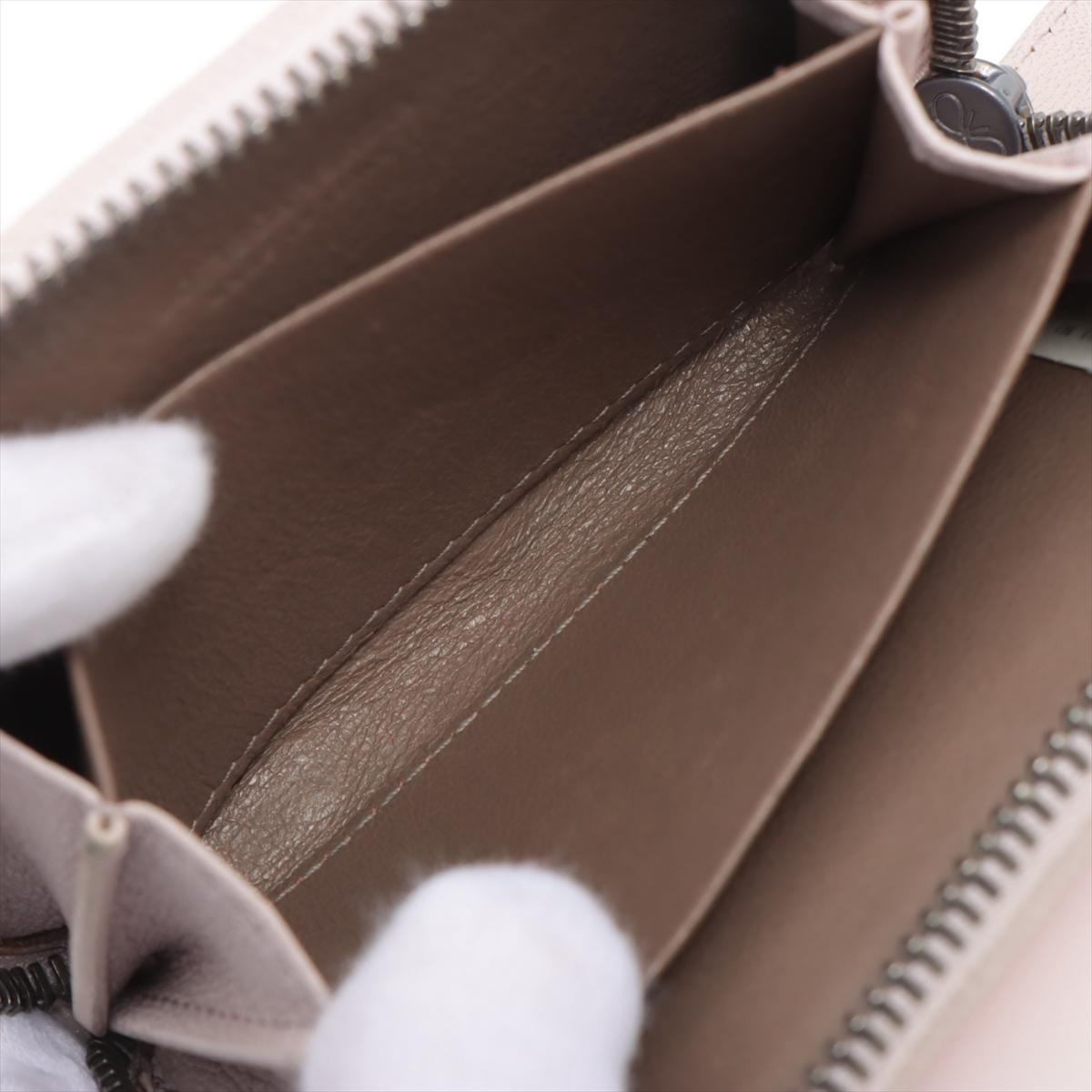 Bottega Veneta Intrecciato Porte-monnaie multicolore en cuir en vente 1