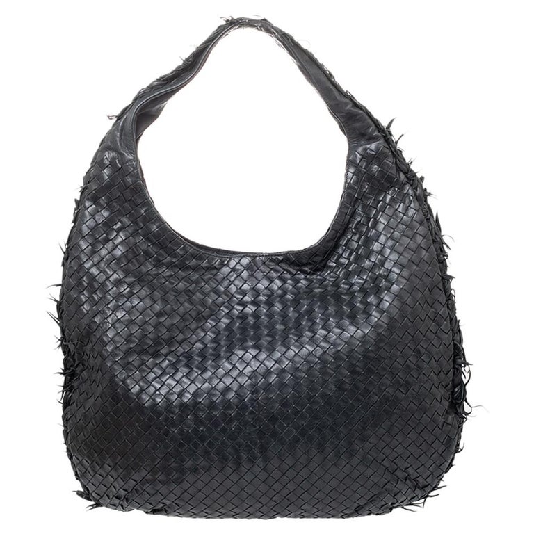 Bottega Intrecciato Leather Fringe Large Hobo at 1stDibs