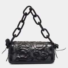 Bottega Veneta Intrecciato Leather Limited Edition 050/150 Applique Sienna Bag