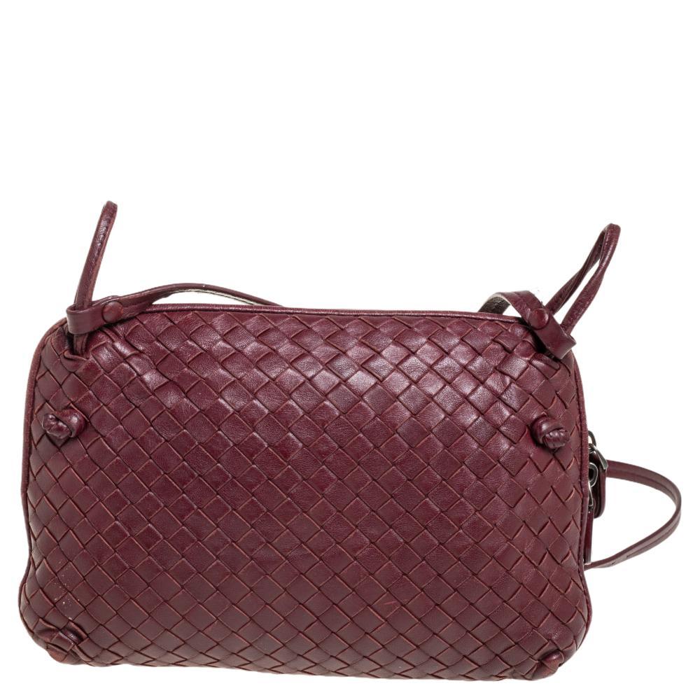 Bottega Veneta Intrecciato Leather Nodini Crossbody Bag 5