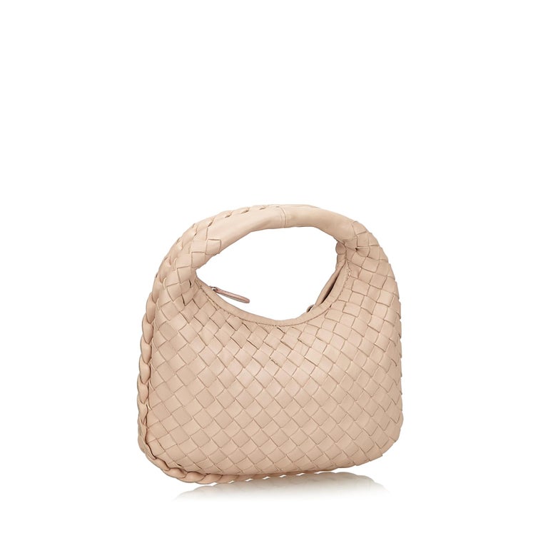 Bottega Veneta Intrecciato Hobo Handbag - Authentic Pre-Owned Designer Handbags