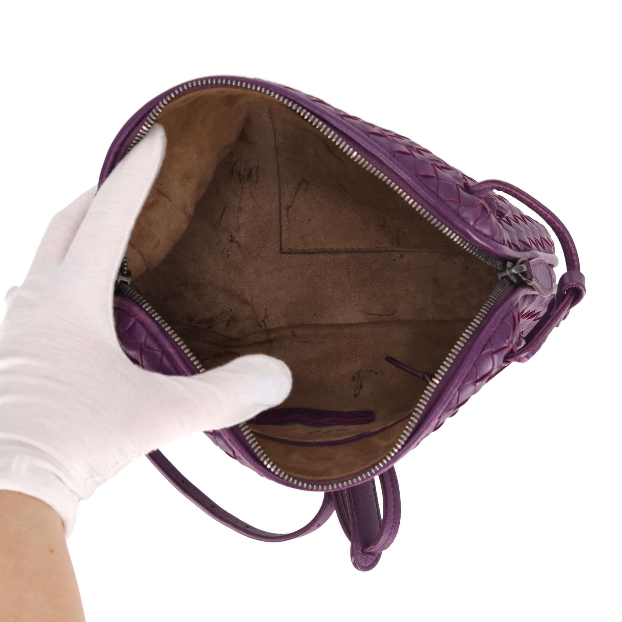 Bottega Veneta Borsa a tracolla Nodini in pelle Nappa Intrecciato in vendita 1