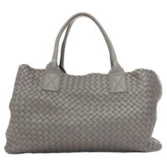 BOTTEGA VENETA Intrecciato Nappa Medium Cabat woven shopper leather tote bag