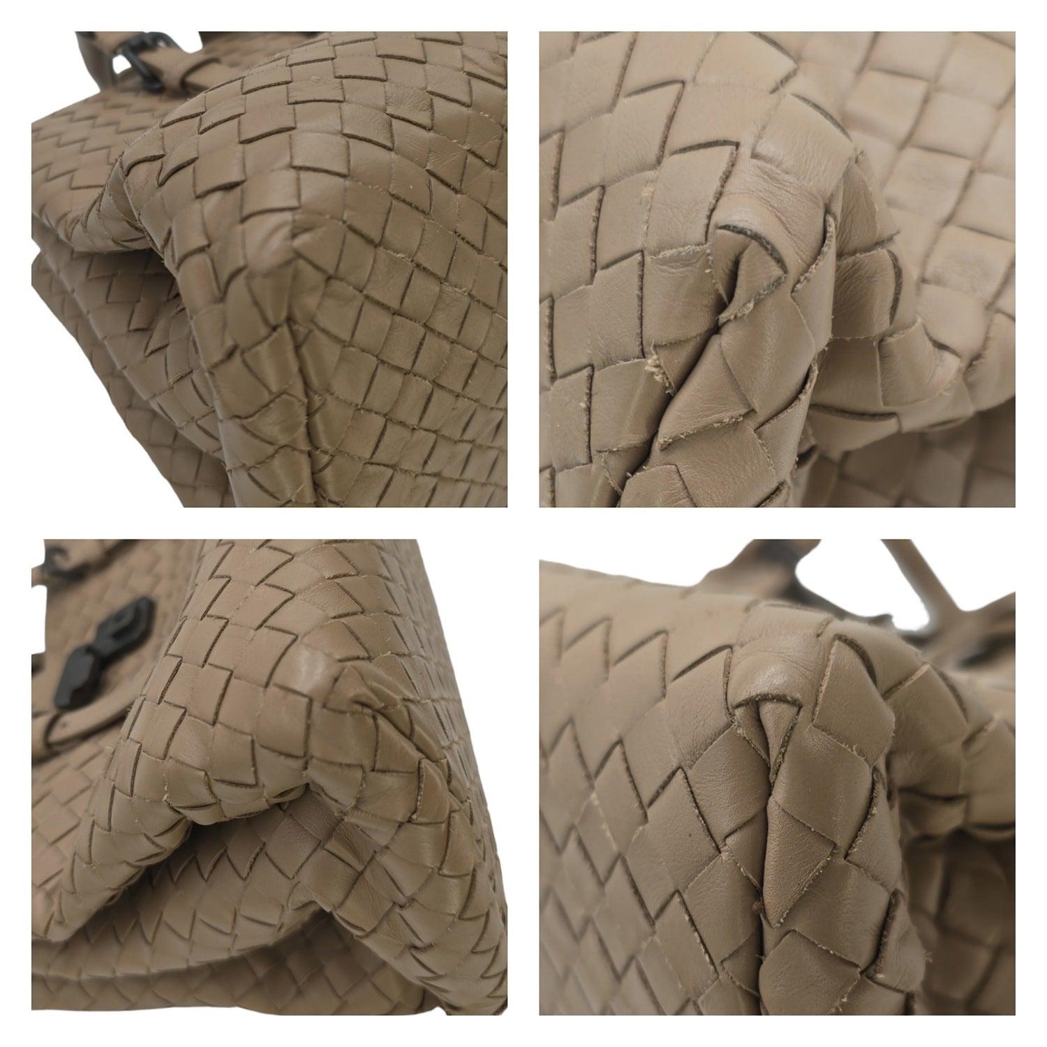 Bottega Veneta Intrecciato Roma Small Top Handle Bag For Sale 5