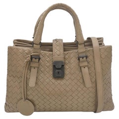 Bottega Veneta Intrecciato Roma Borsa piccola con manico superiore