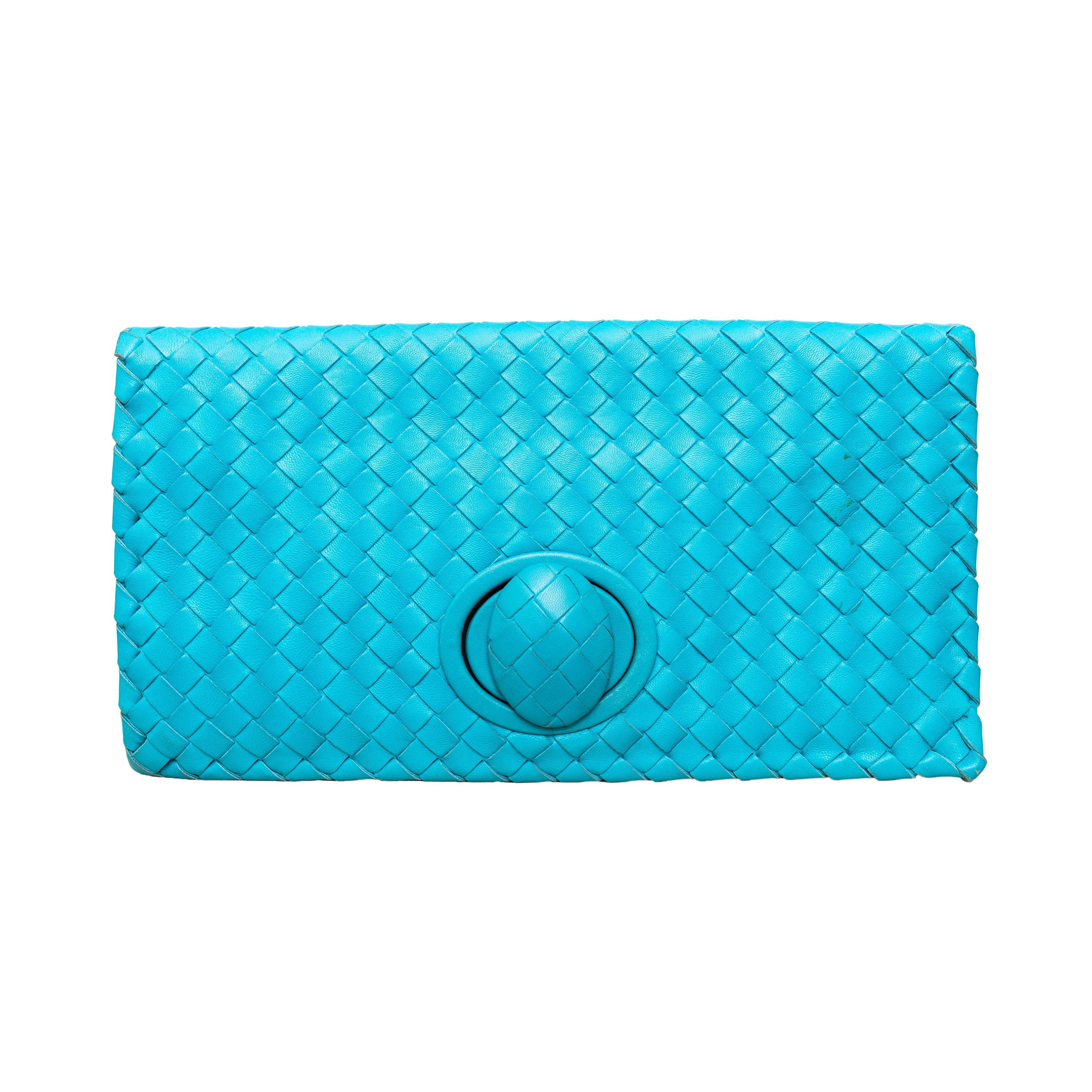Pochette Bottega Veneta Intrecciato Turn-Lock - Anni '10