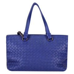 Bottega Veneta Intrecciato Weave Nappa Leather Double Zip Tote Bag