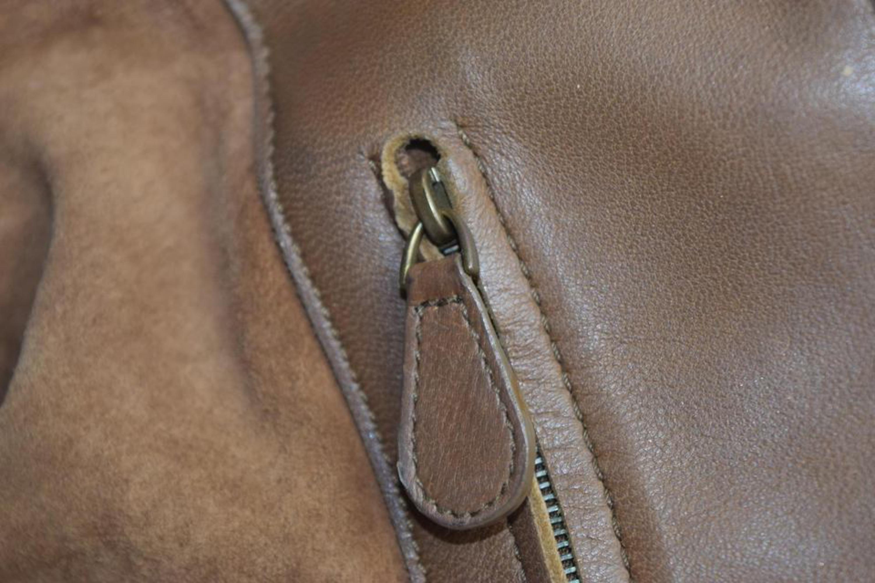 Bottega Veneta Intrecciato Woven Tote 865639 Brown Patent Leather Shoulder Bag For Sale 1
