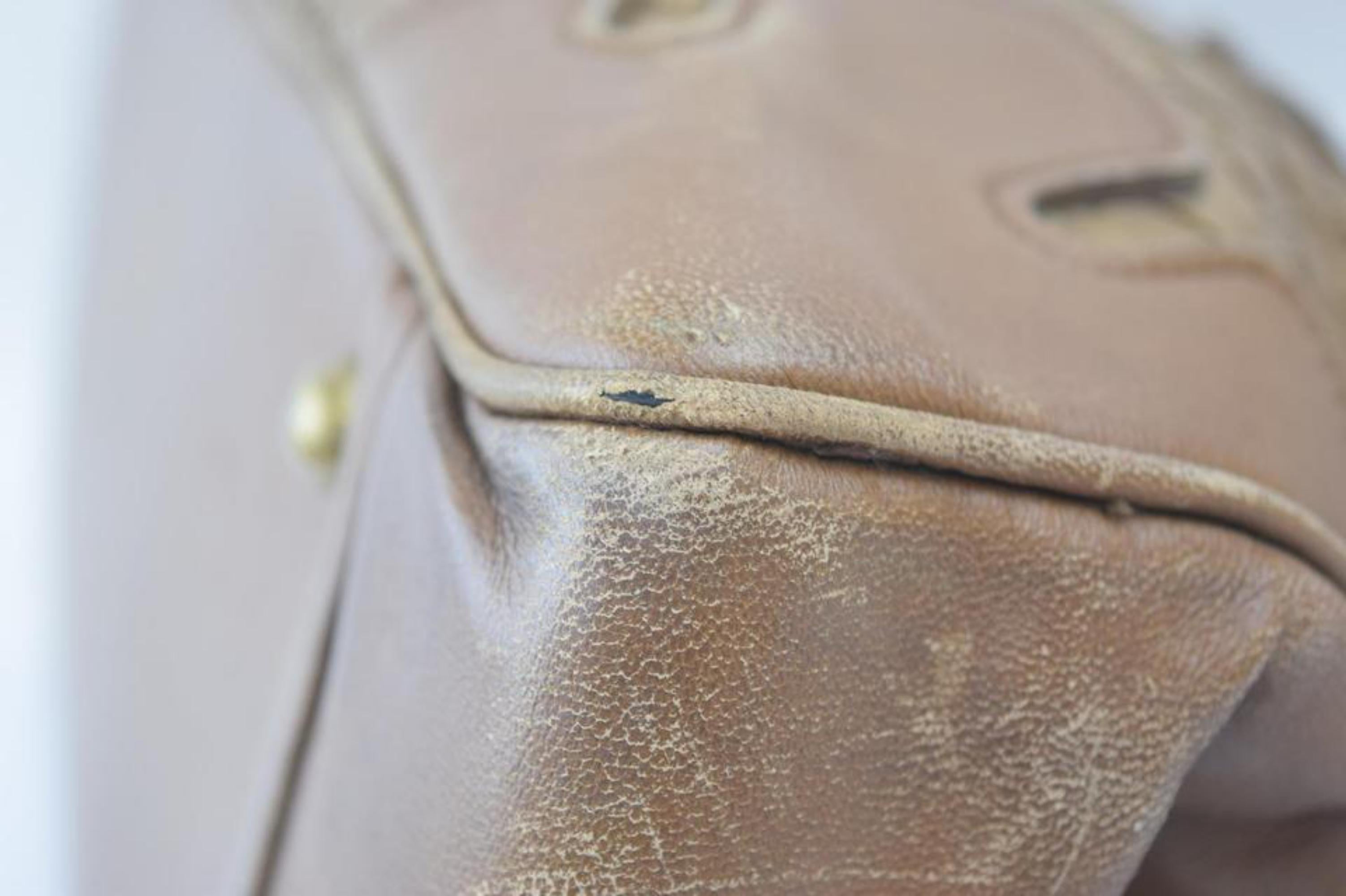 Bottega Veneta Intrecciato Woven Tote 865639 Brown Patent Leather Shoulder Bag For Sale 5