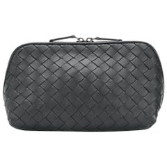 Bottega Veneta Intrecciato Woven Vanity Case