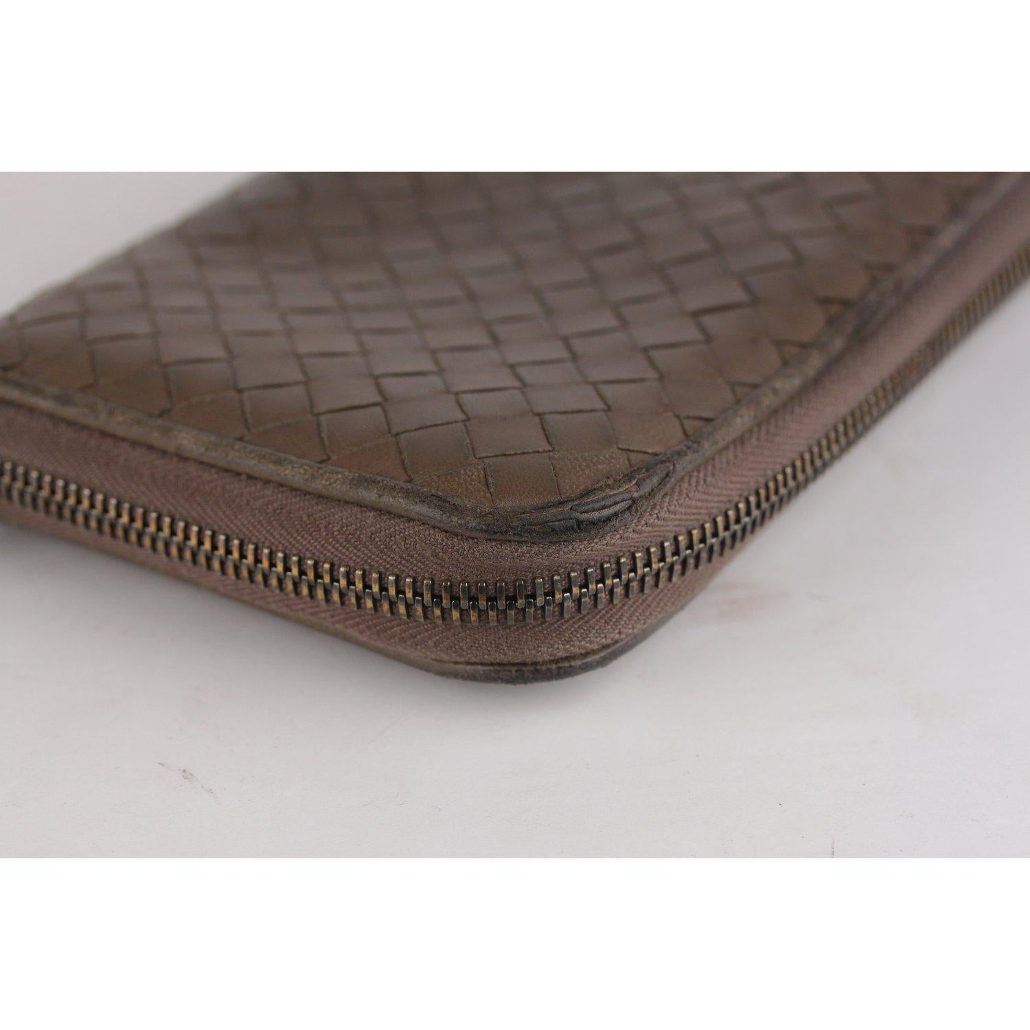 Bottega Veneta Intrecciato Zip Around Continental Wallet 1