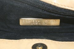 Bottega Veneta Avorio Beige Borsa a tracolla in pelle intrecciata 1BV912K