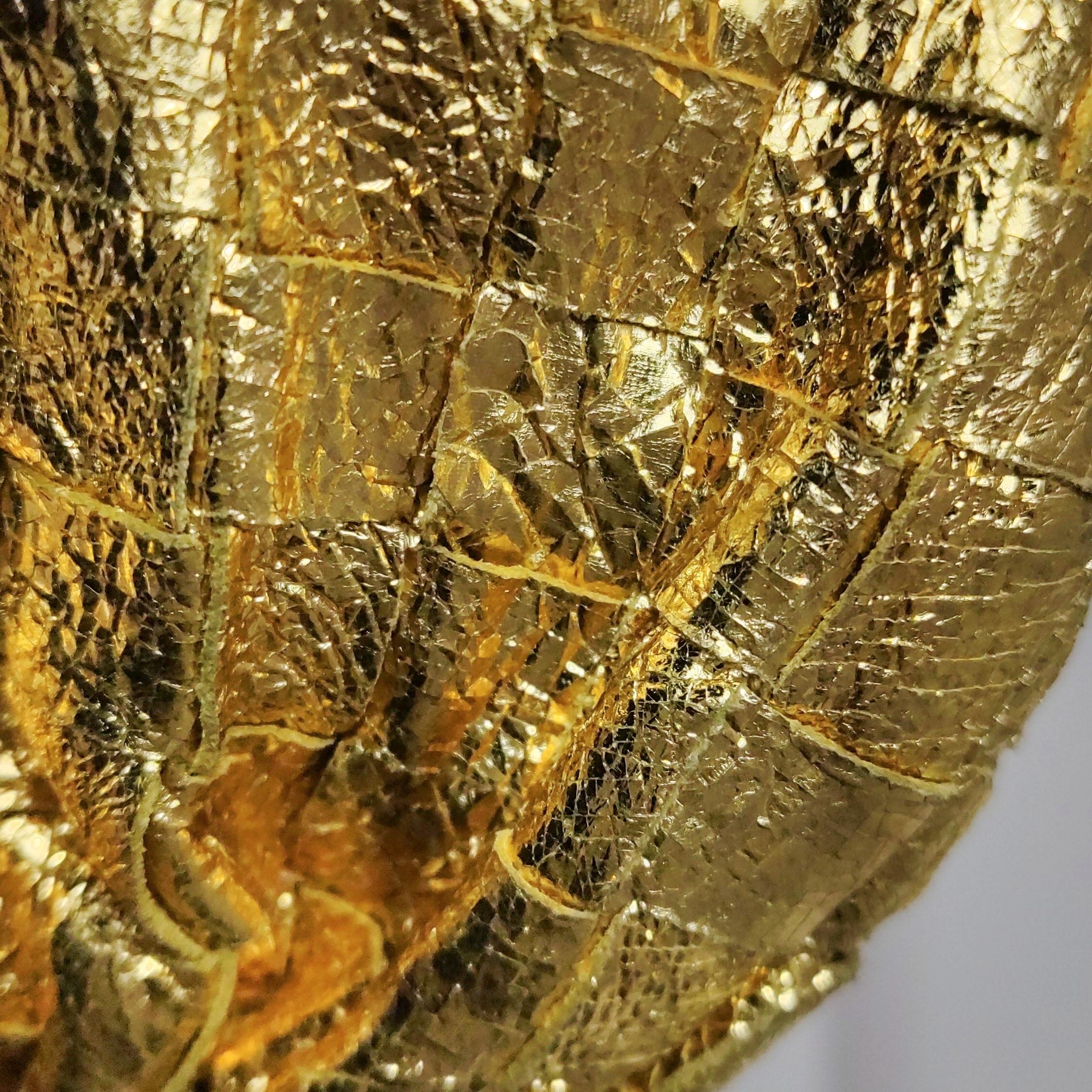 Bottega Veneta Jodie Mini en cuir doré rare en vente 8