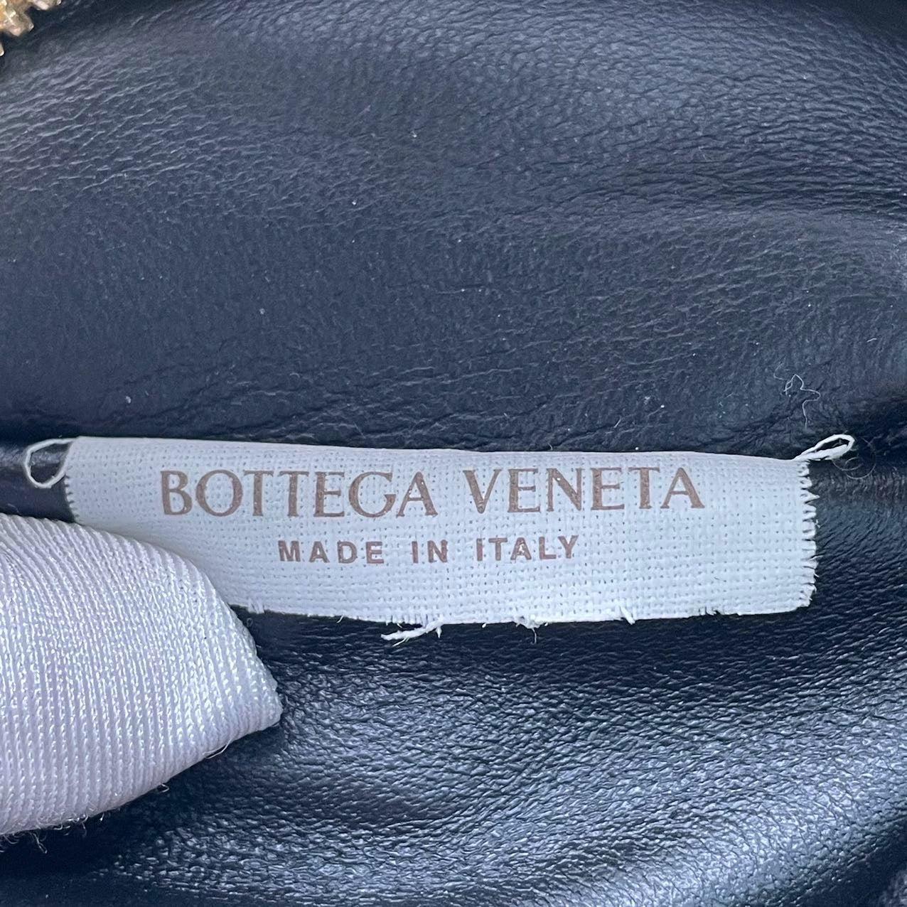 Bottega Veneta Jodie Mini Gold Leather Rare For Sale 3