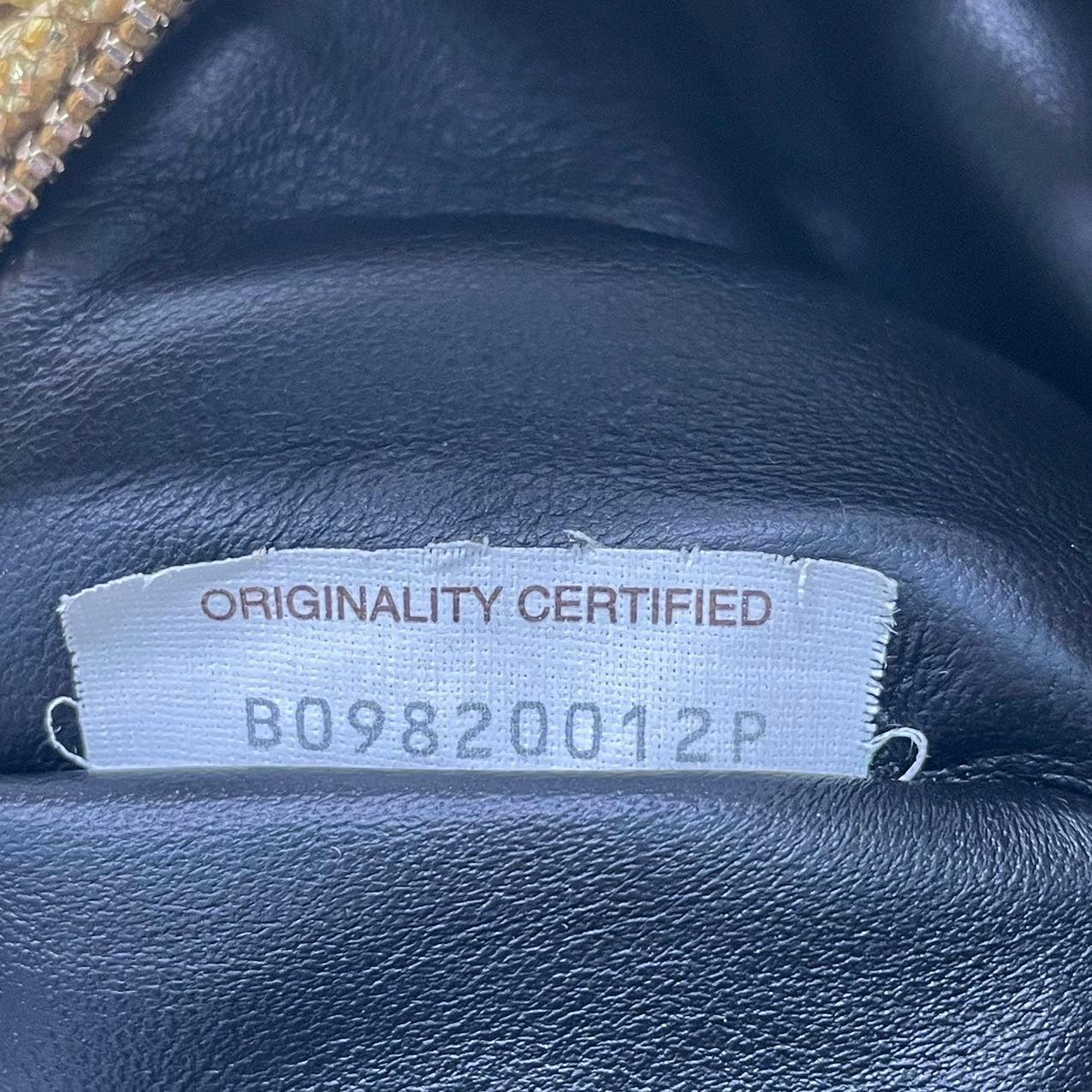 Bottega Veneta Jodie Mini Gold Leather Rare For Sale 4