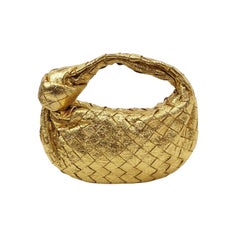 Bottega Veneta JODI Mini Pelle Oro Raro