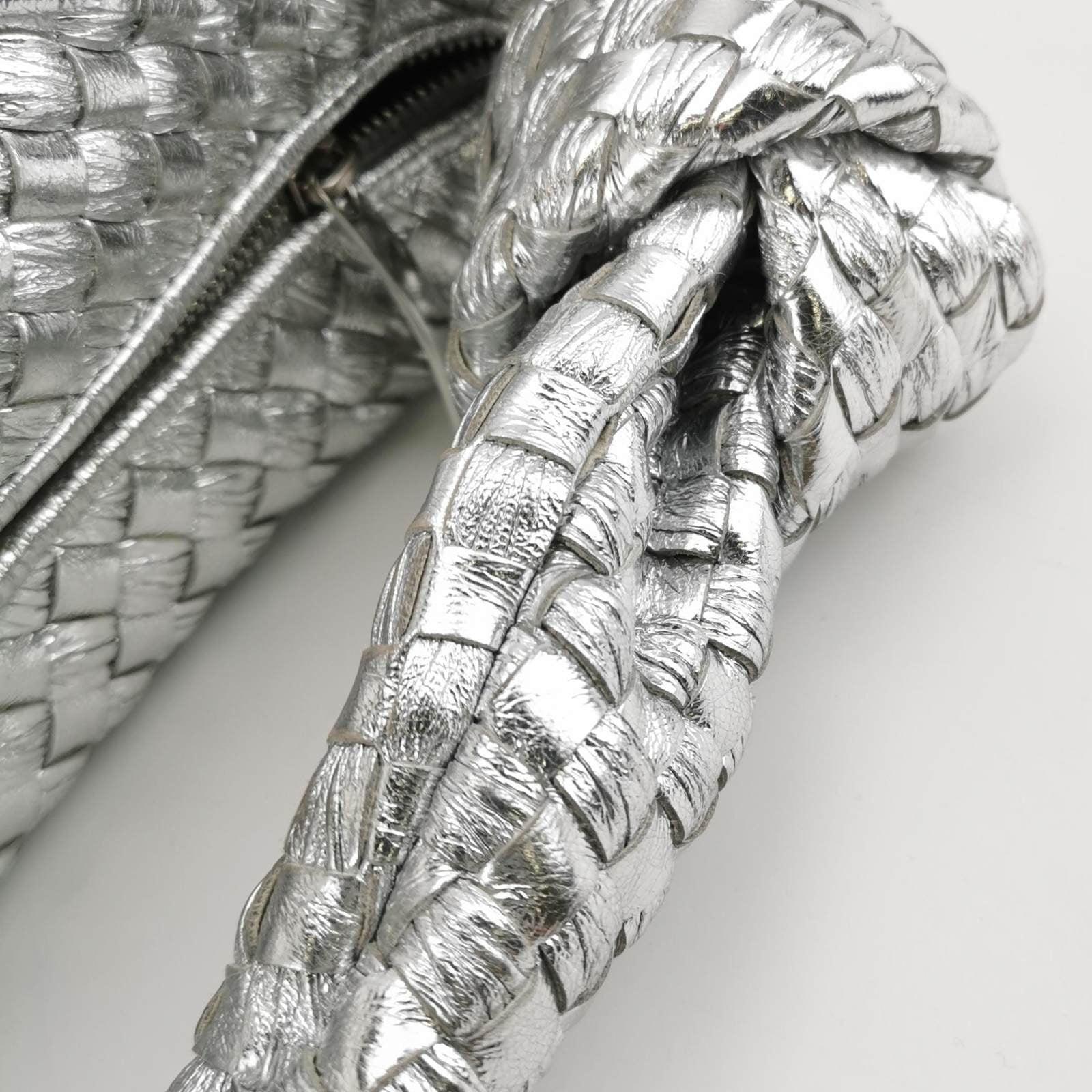 Bottega Veneta Jodie Mini Silver Leather Rare 6