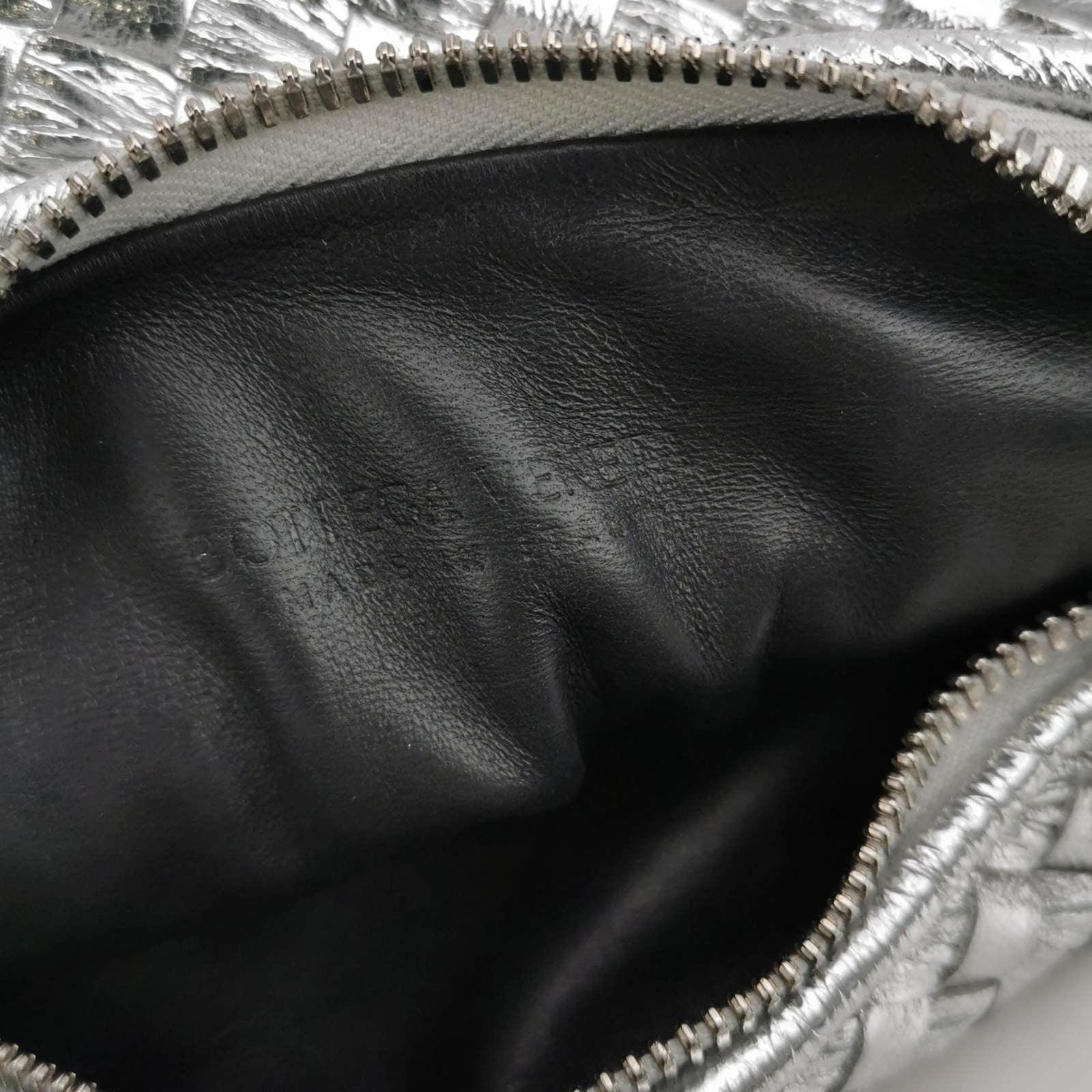 Bottega Veneta Jodie Mini Silver Leather Rare 1