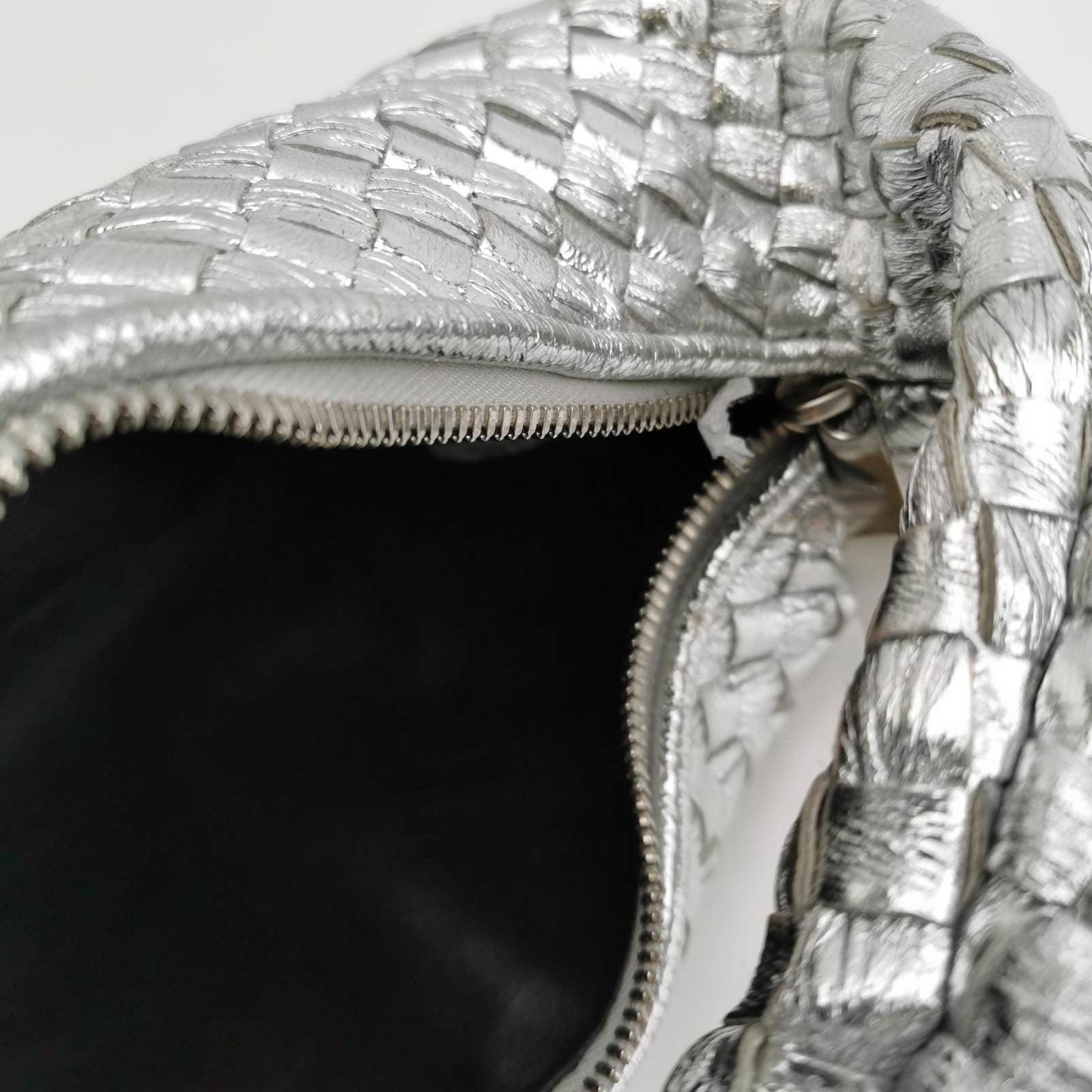 Bottega Veneta Jodie Mini Silver Leather Rare 2