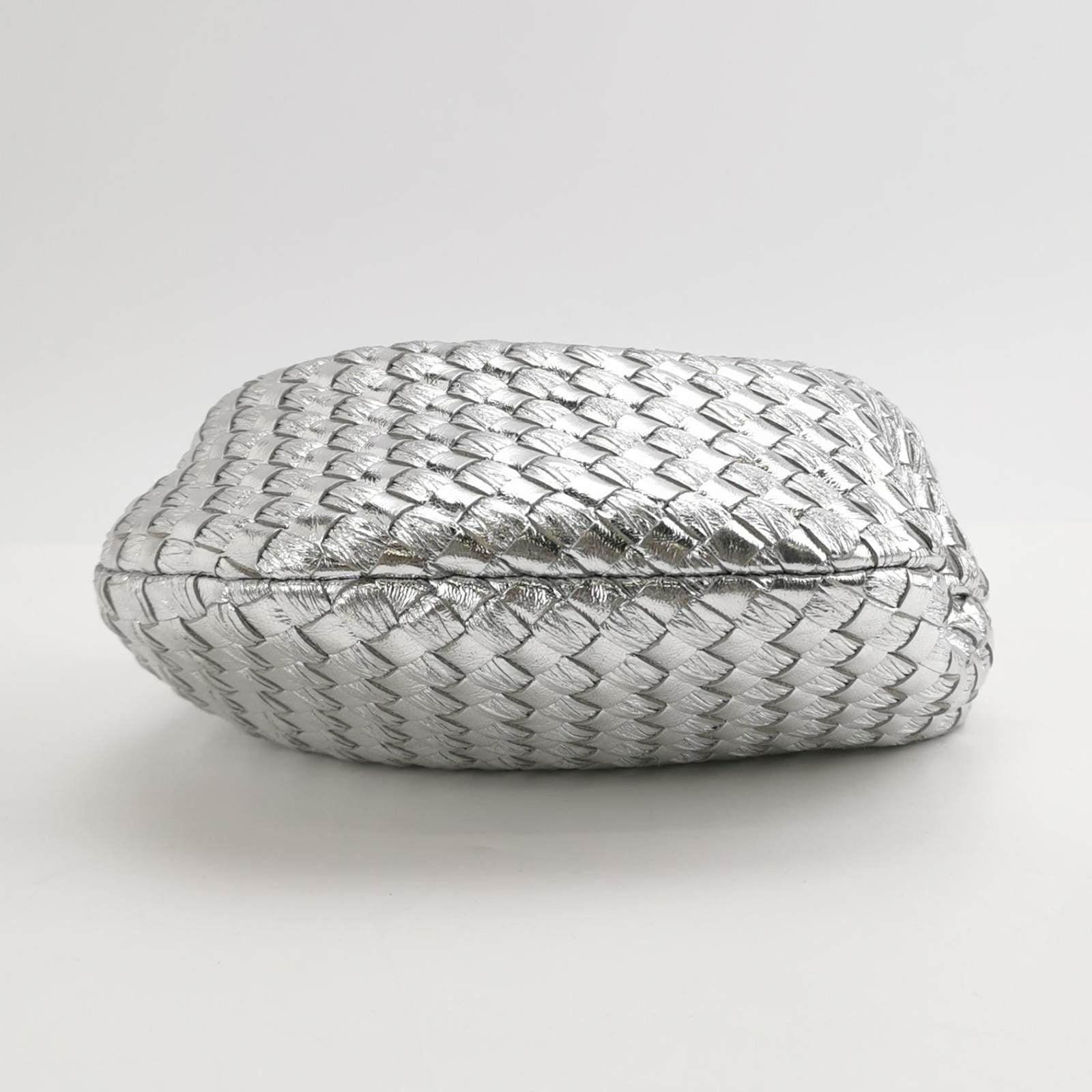 Bottega Veneta Jodie Mini Silver Leather Rare 3