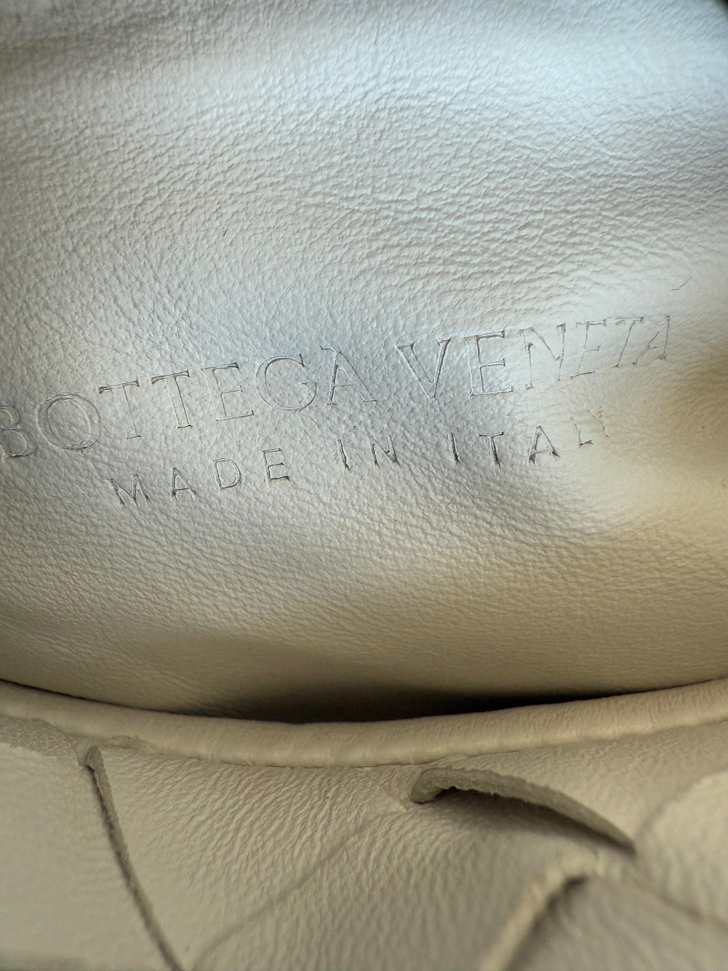 Bottega Veneta Jodie Mini White Leather Gold Hardware 9