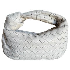 Bottega Veneta Jodie Mini White Leather Gold Hardware