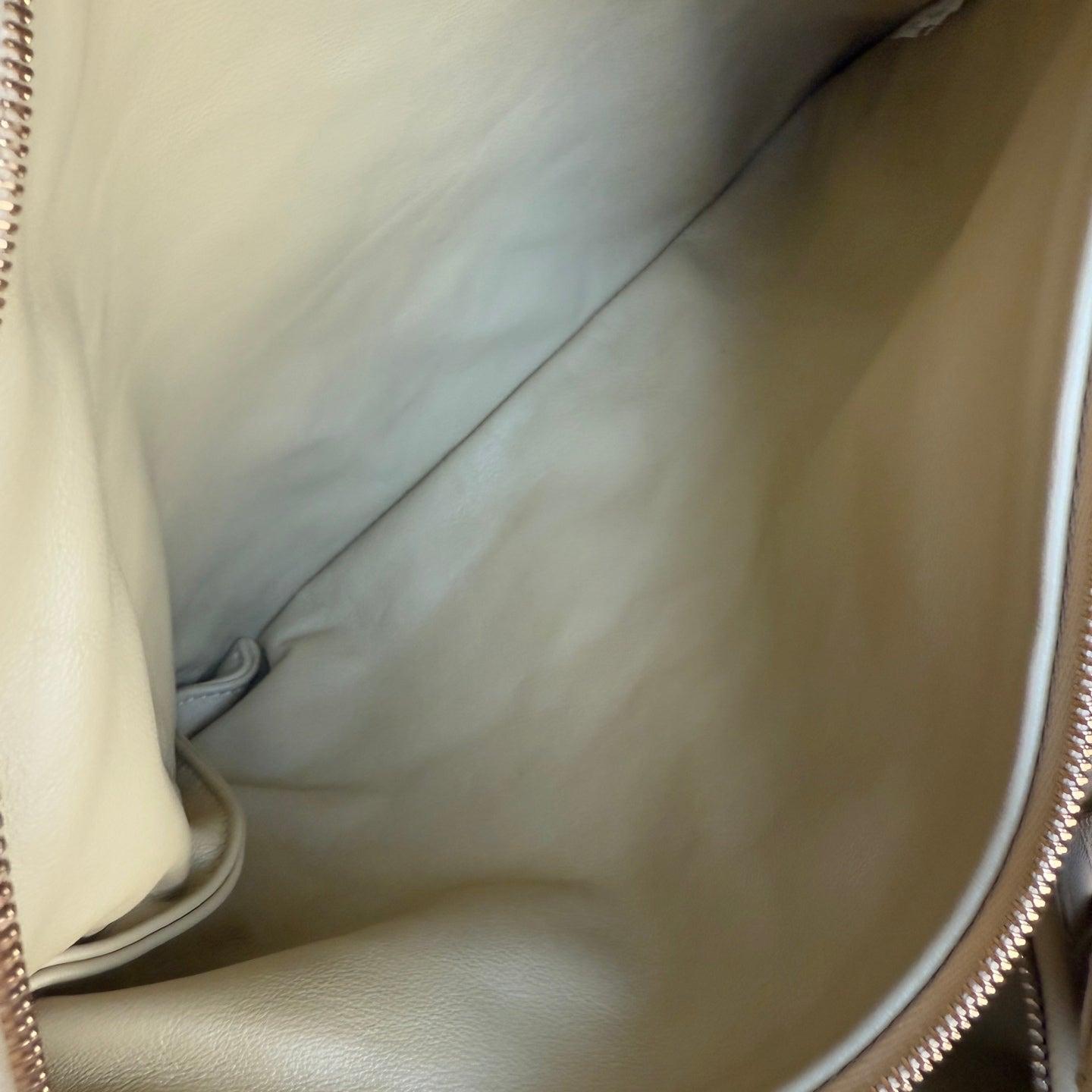 Bottega Veneta Jodie Small Lambskin Leather Tapioca Soft Yellow 36cm For Sale 14