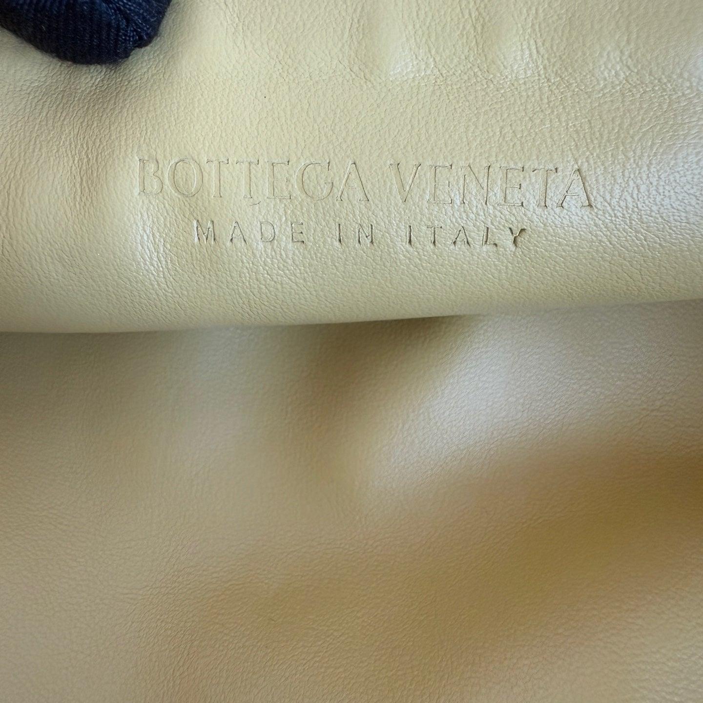 Bottega Veneta Jodie Small Yellow Lambskin Leather For Sale 15