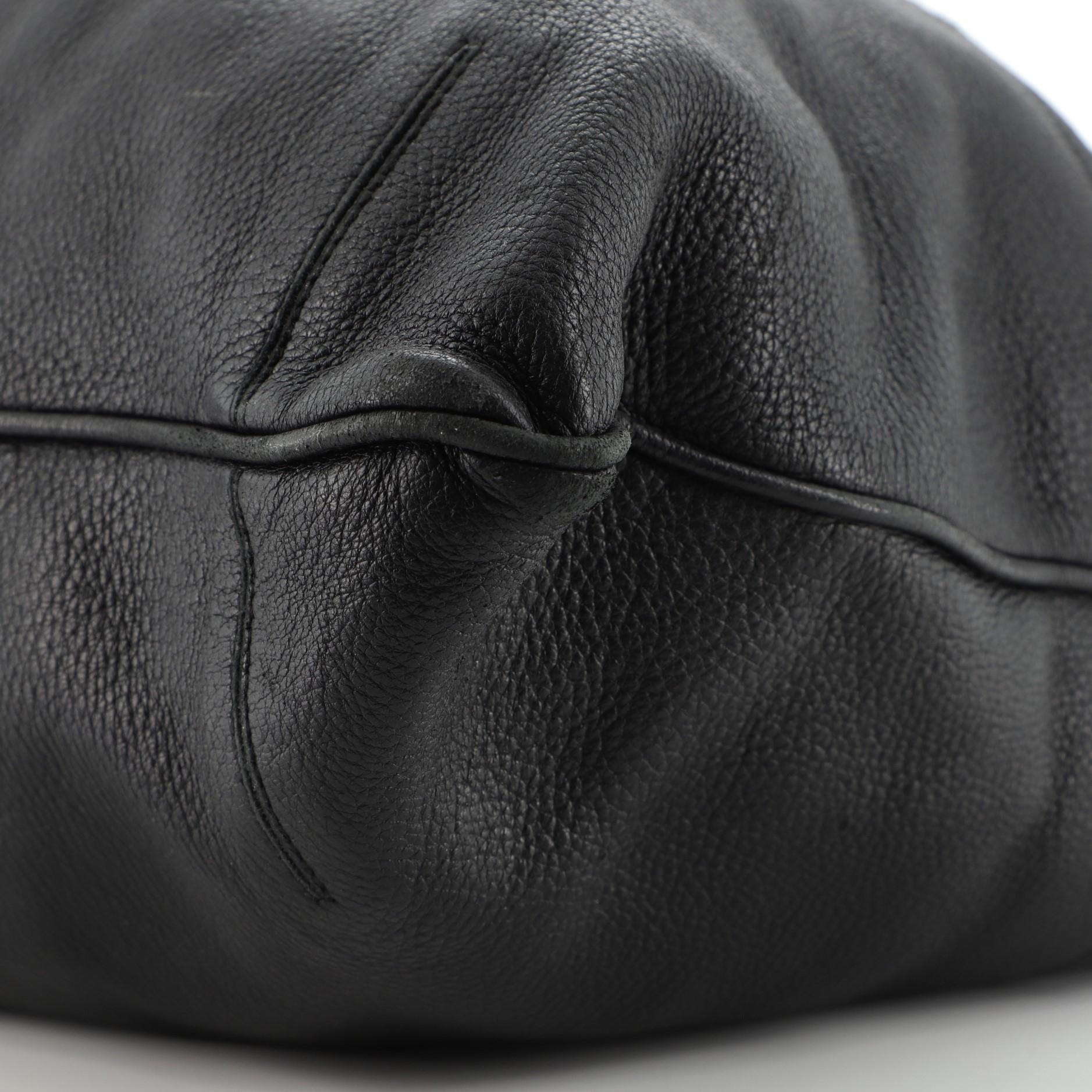 Bottega Veneta Julie Tote aus Leder, groß 2