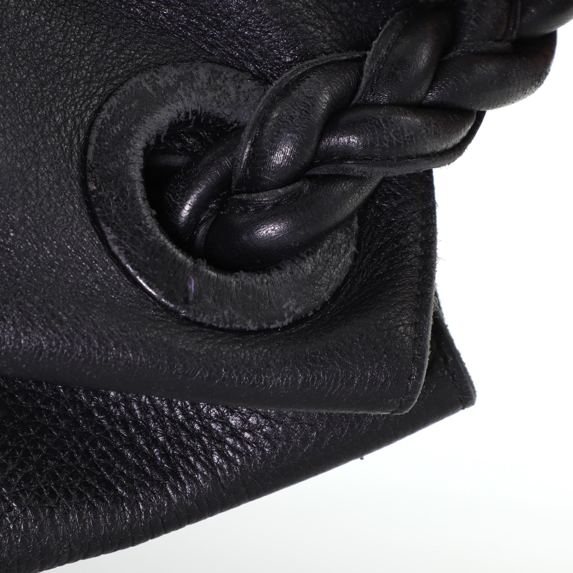 Bottega Veneta Julie Tote aus Leder, groß 3