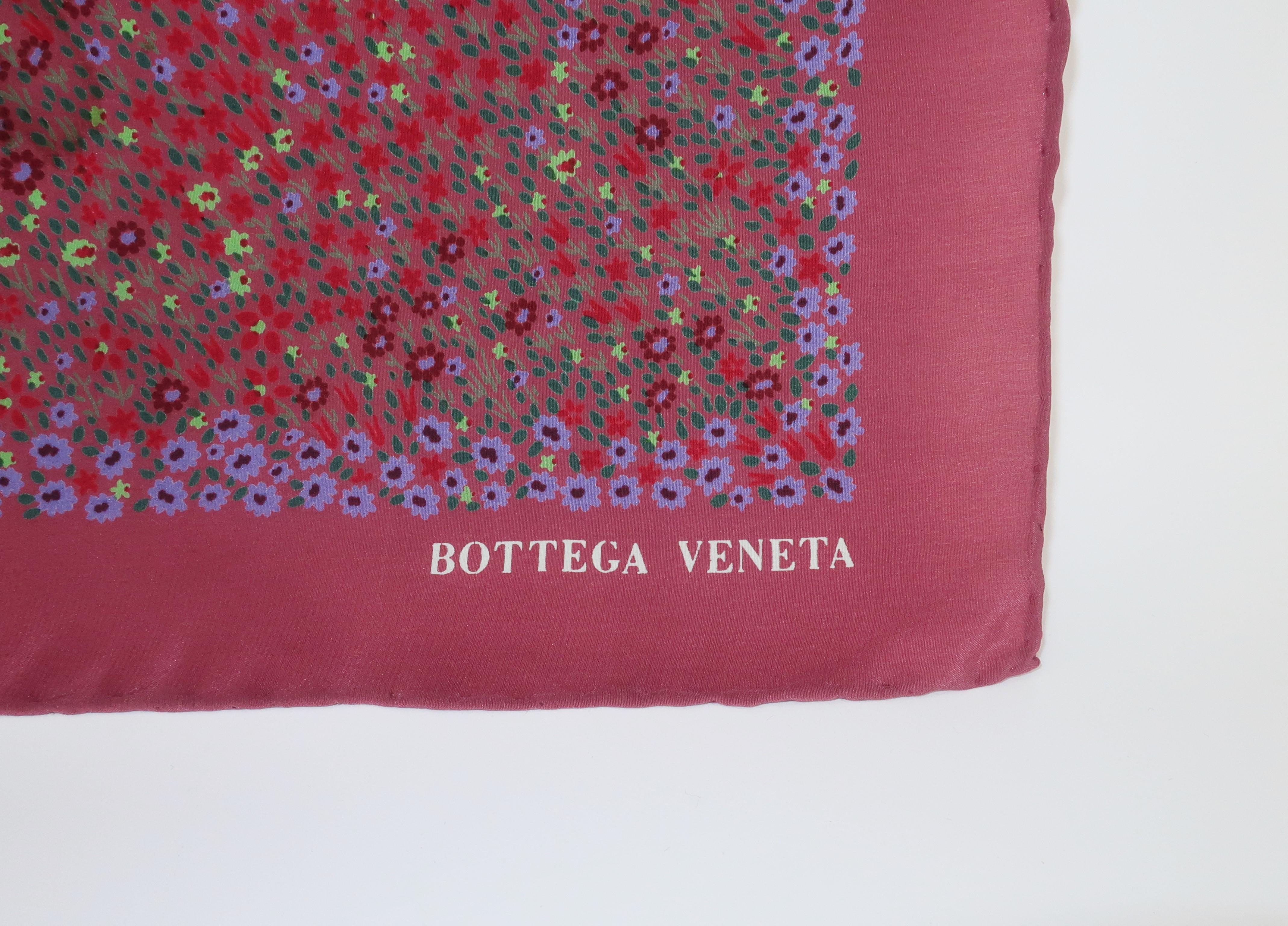 Klimt-inspirierter Seidenschal von Bottega Veneta 5