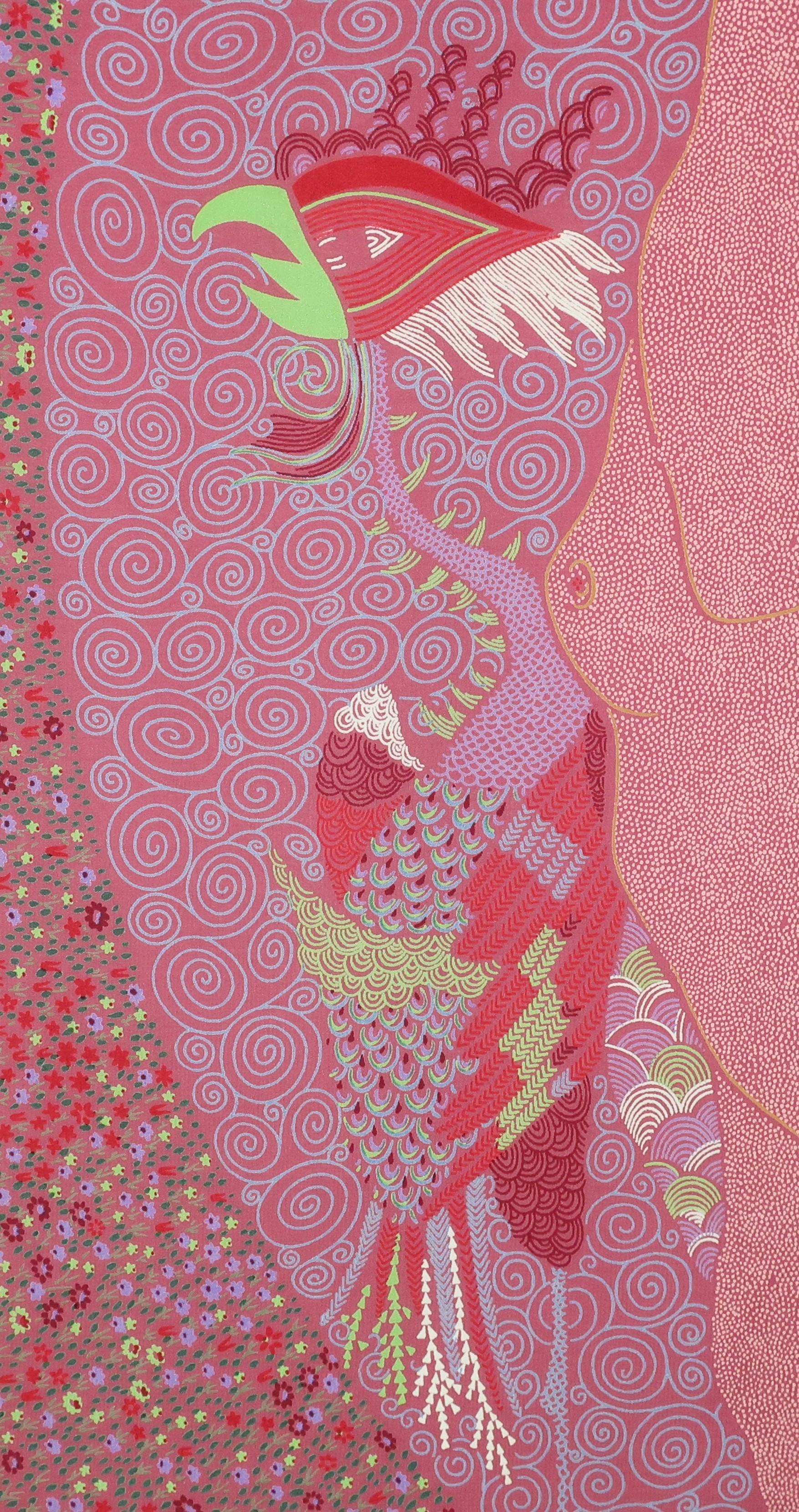 Klimt-inspirierter Seidenschal von Bottega Veneta 4