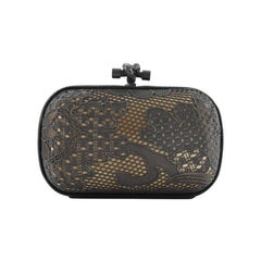 Bottega Veneta Knot Clutch Metallic
