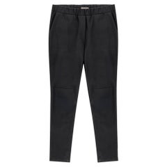 Bottega Veneta Schlanke Hose aus Lammleder zum Anziehen