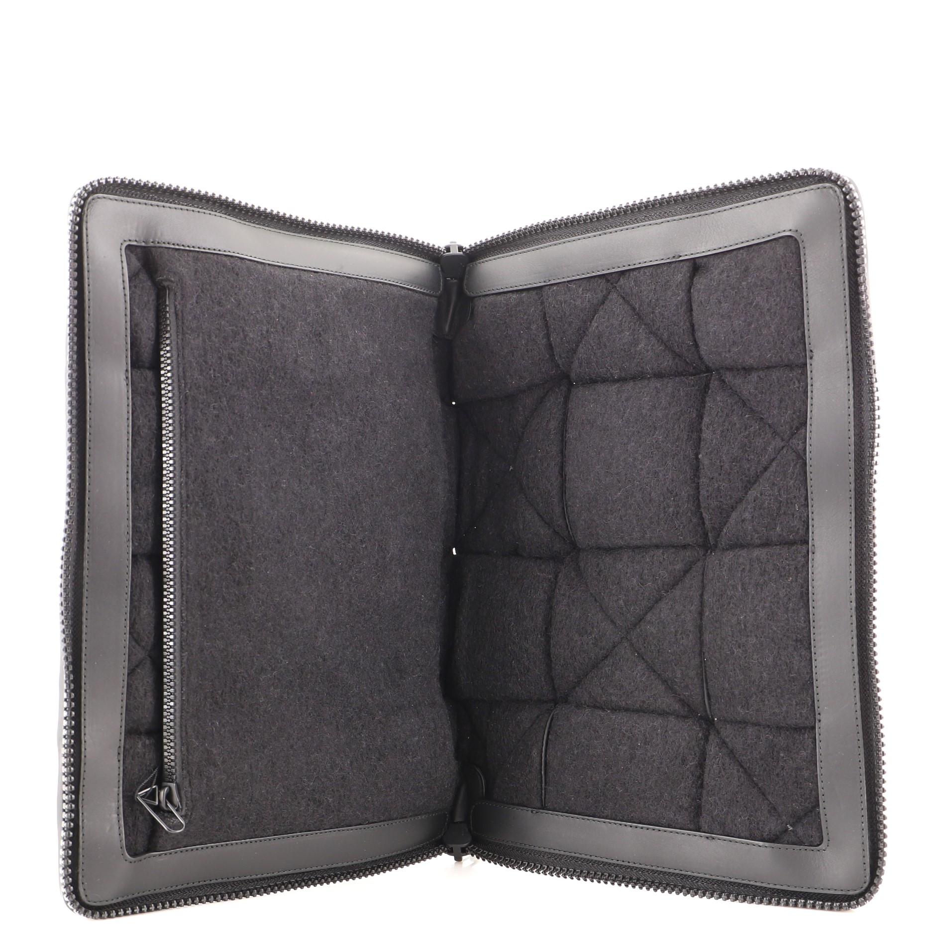 Bottega Veneta Laptop Pouch Padded Maxi Intrecciato Leather 1