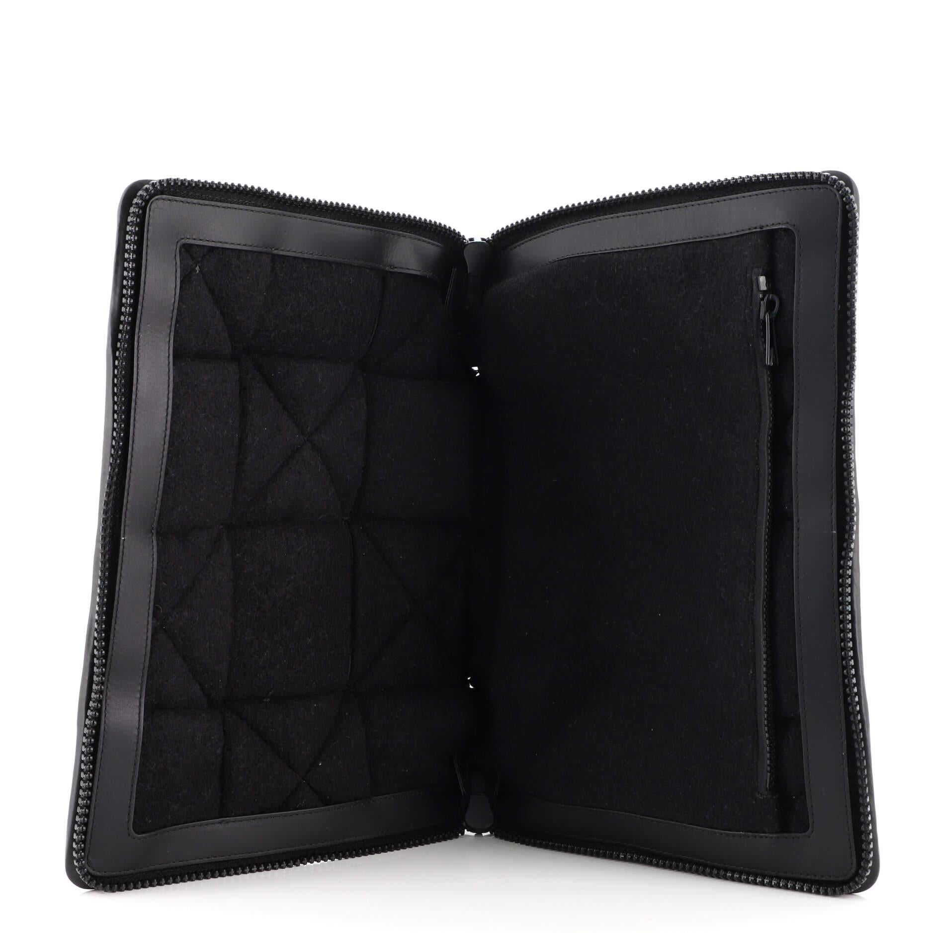 Bottega Veneta Laptop Pouch Padded Maxi Intrecciato Leather 2