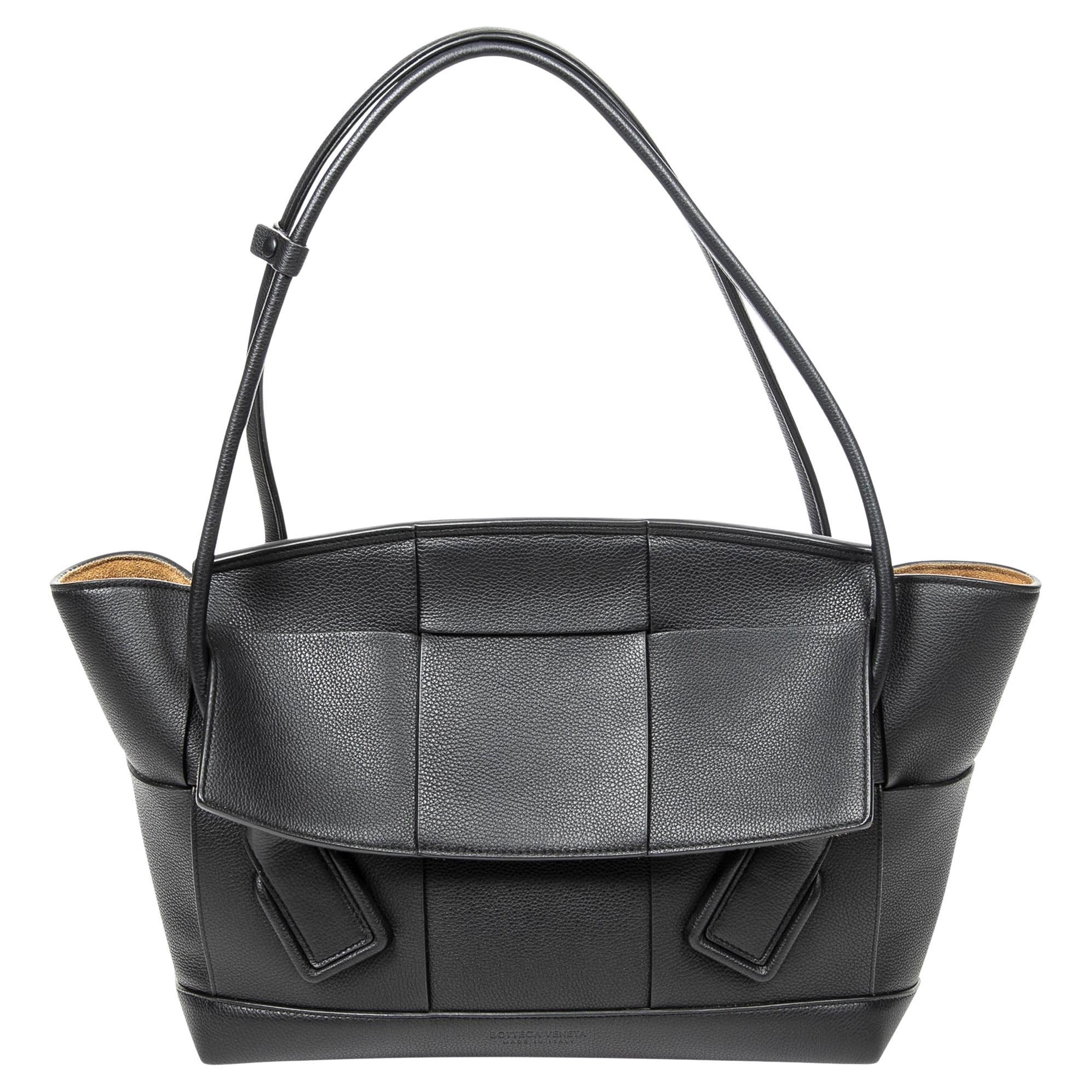 Bottega Veneta Large Black Arco Tote at 1stDibs