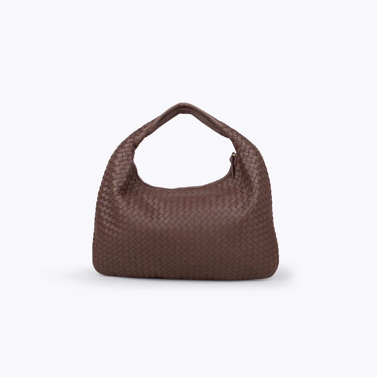 Bolso Hobo Grande Bottega Veneta Marrón