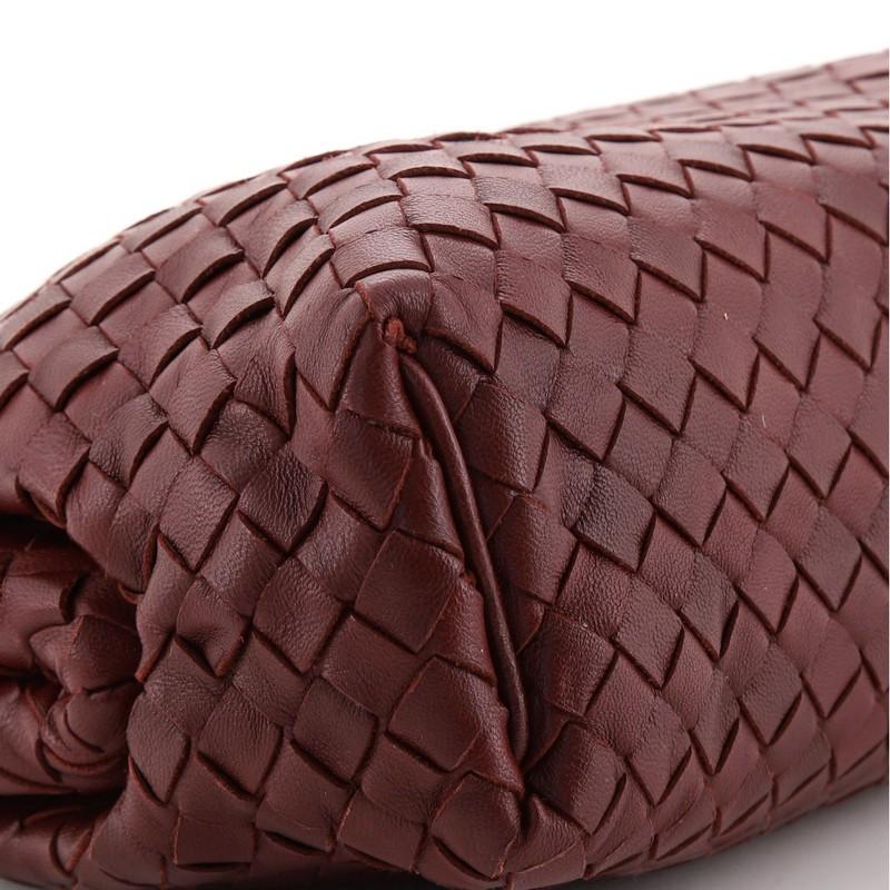 Brown Bottega Veneta Lauren 1980 Clutch Intrecciato Nappa