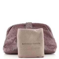 Bottega Veneta Lauren 1980 Clutch Ostrich