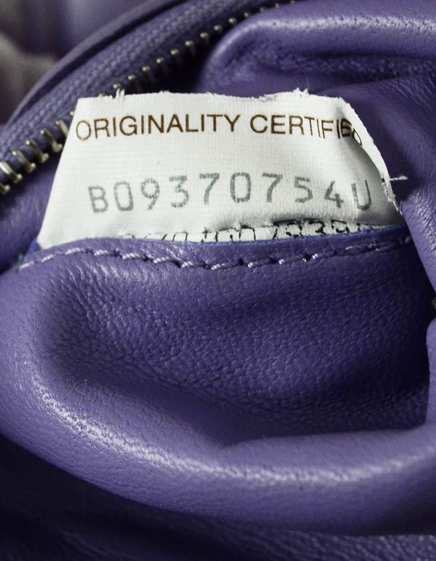 Women's Bottega Veneta Lavender Maxi Intrecciato Leather Padded Cassette Crossbody Bag