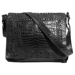 Bottega Veneta Leather Messenger Bag