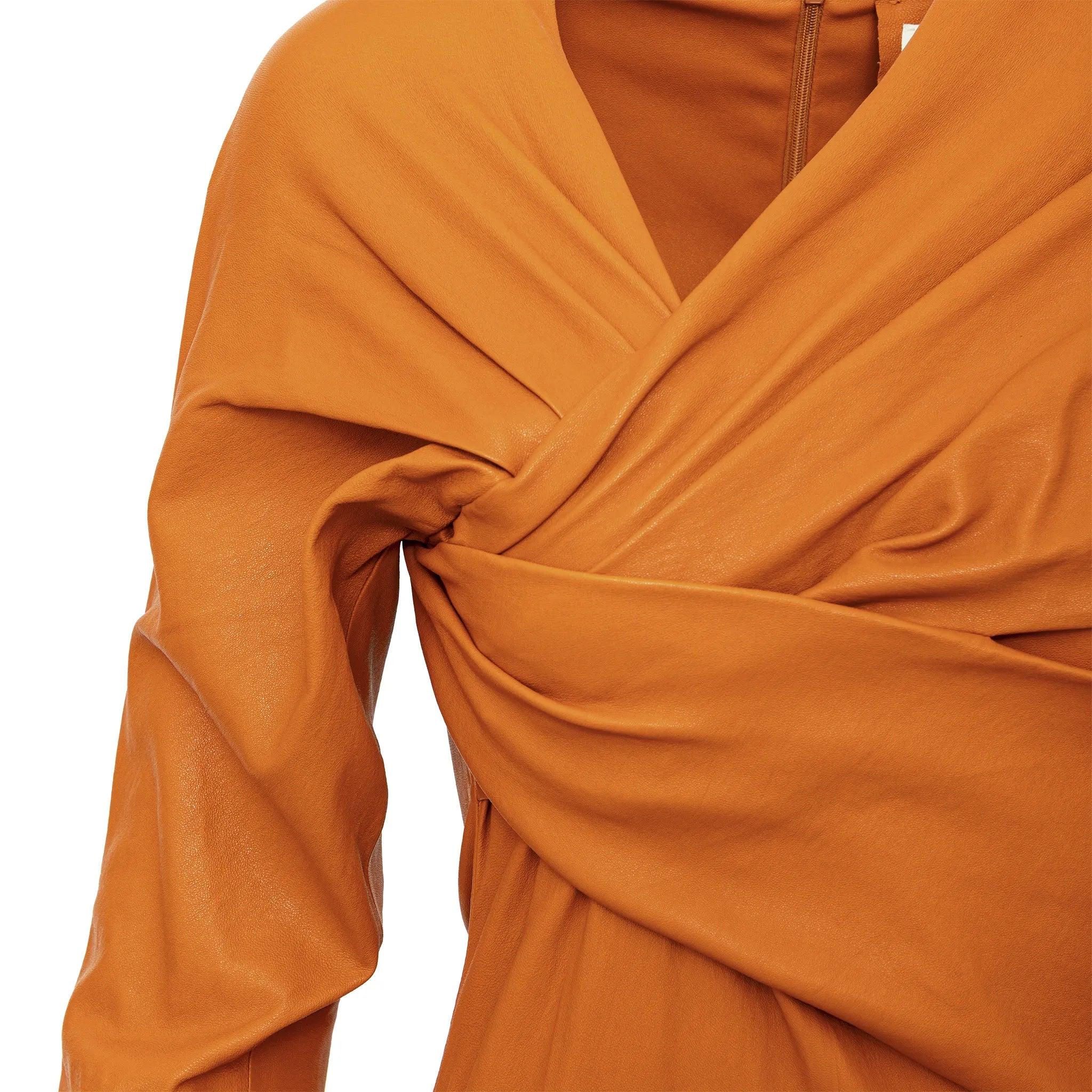 Donna Abito midi in pelle di Bottega Veneta - Anni '20 in vendita