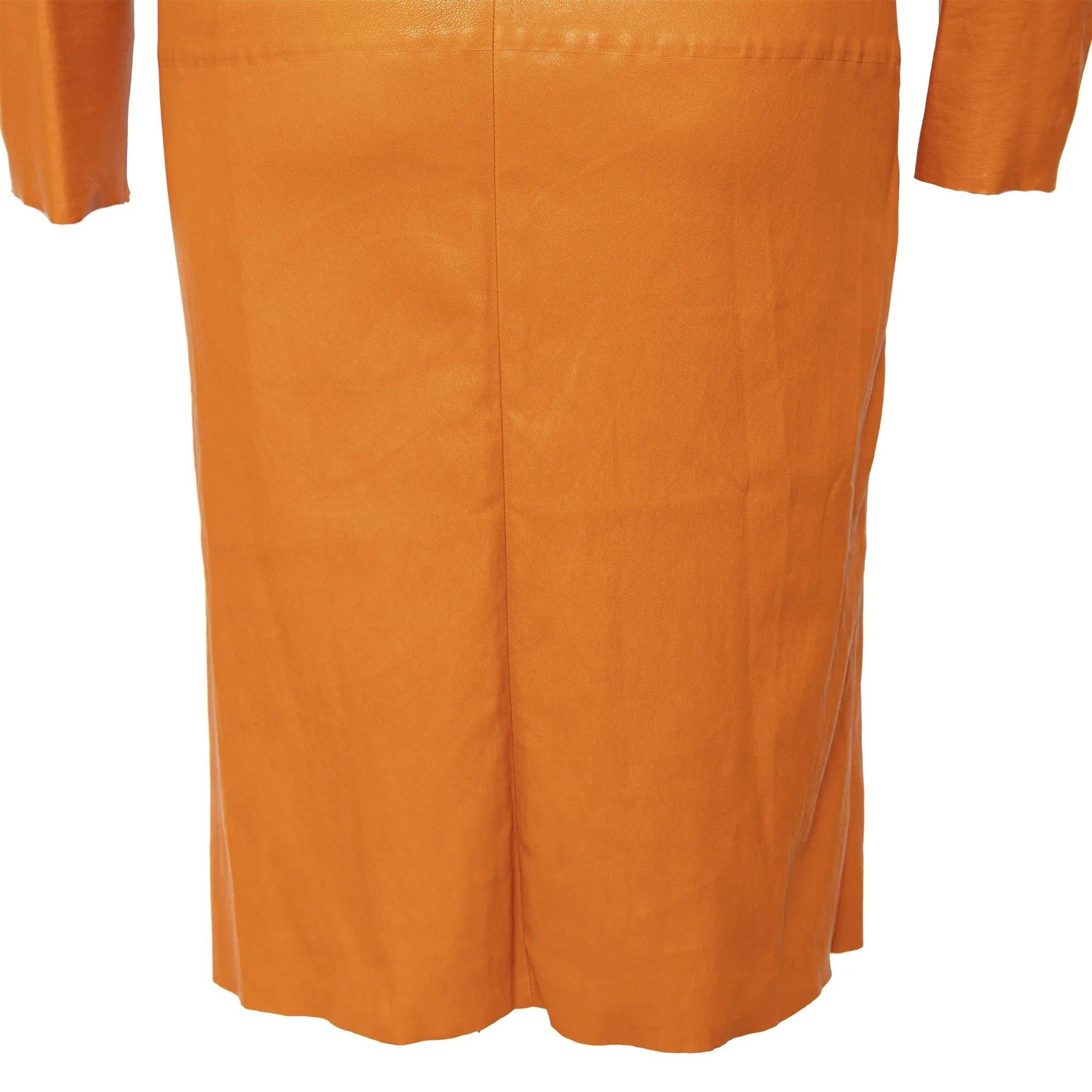 Abito midi in pelle di Bottega Veneta - Anni '20 in vendita 2