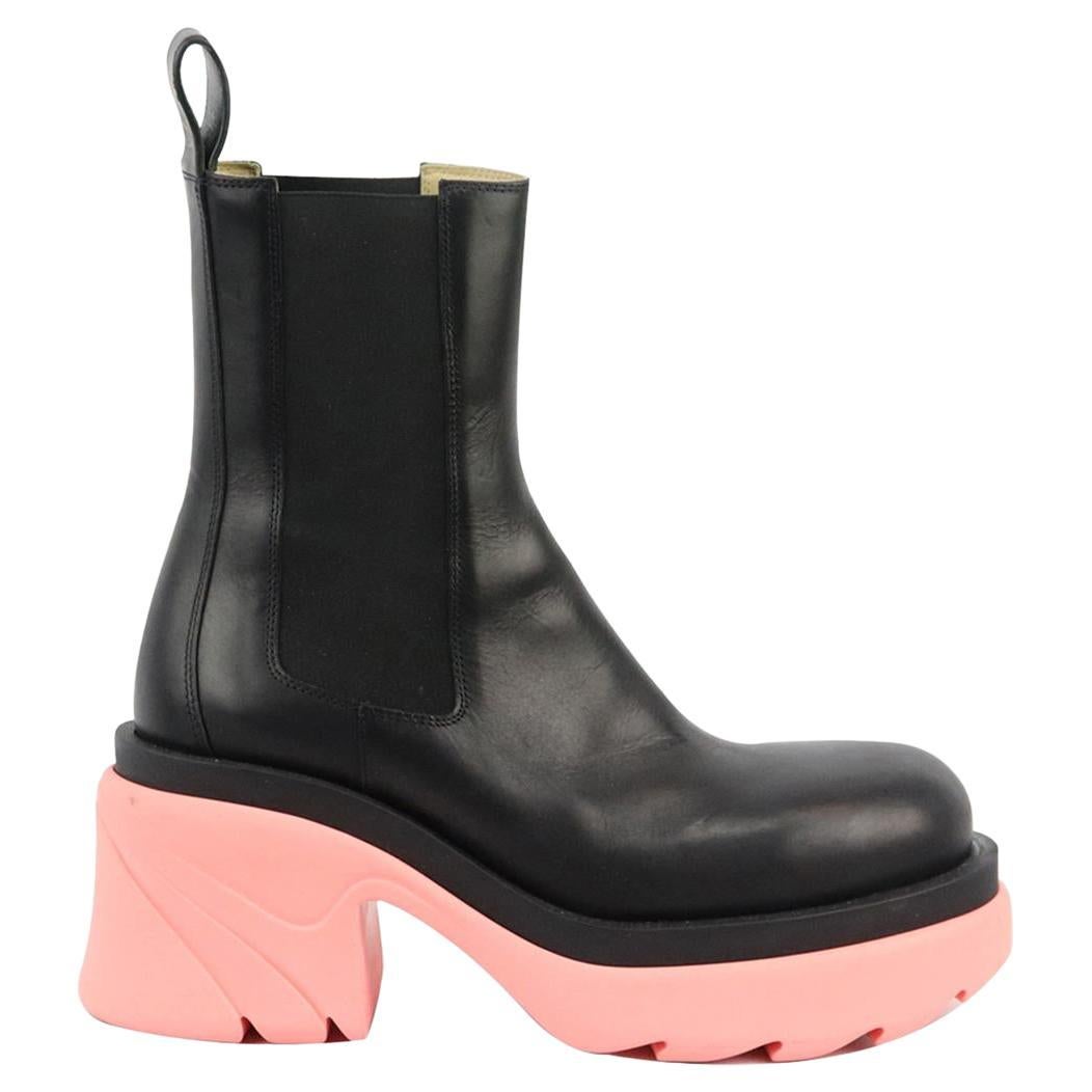 varsan platform chelsea boot