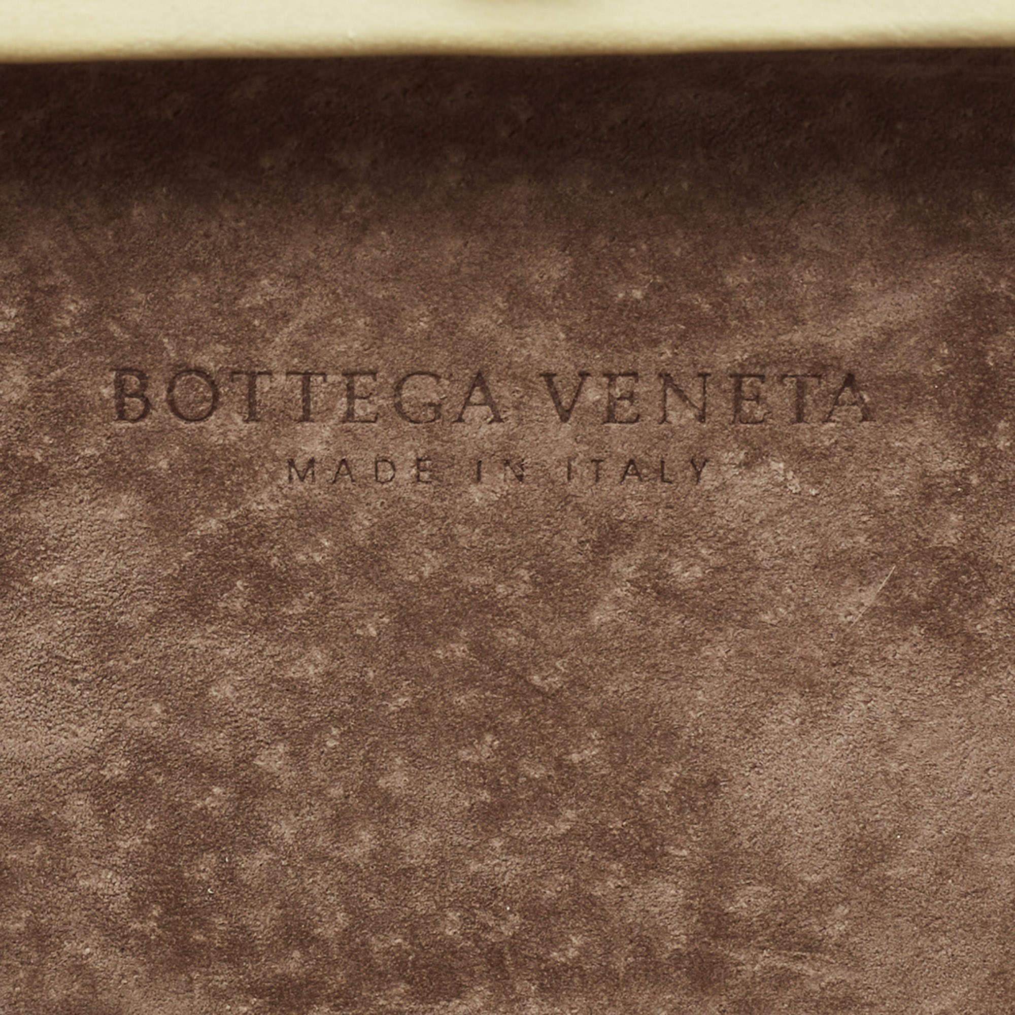 Bottega Veneta Lemon Yellow Leather Knot Clutch 6