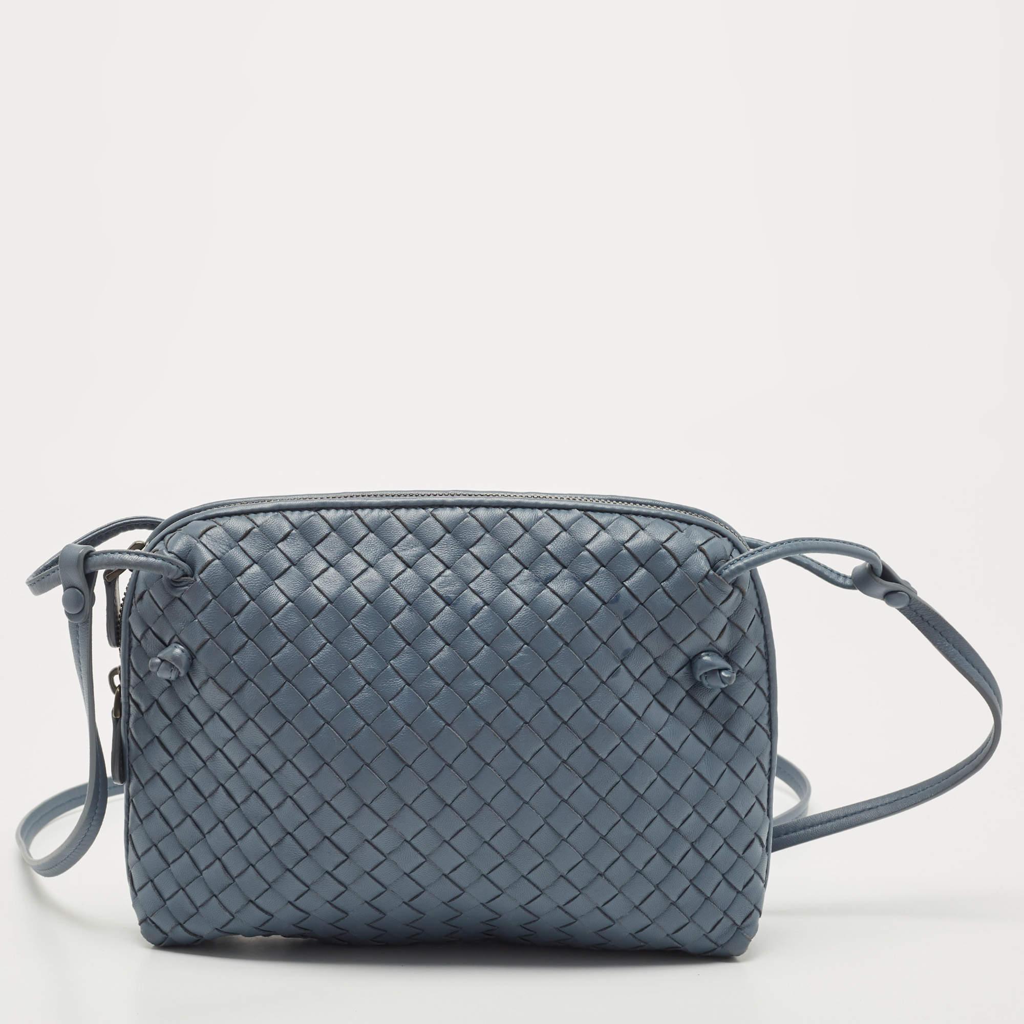Swap that regular everyday tote with this charming crossbody bag from the house of Bottega Veneta. Sewn and assembled with care and love, the bag promises to boost your style and hold your daily essentials with great ease.

Includes: Info Booklet,
