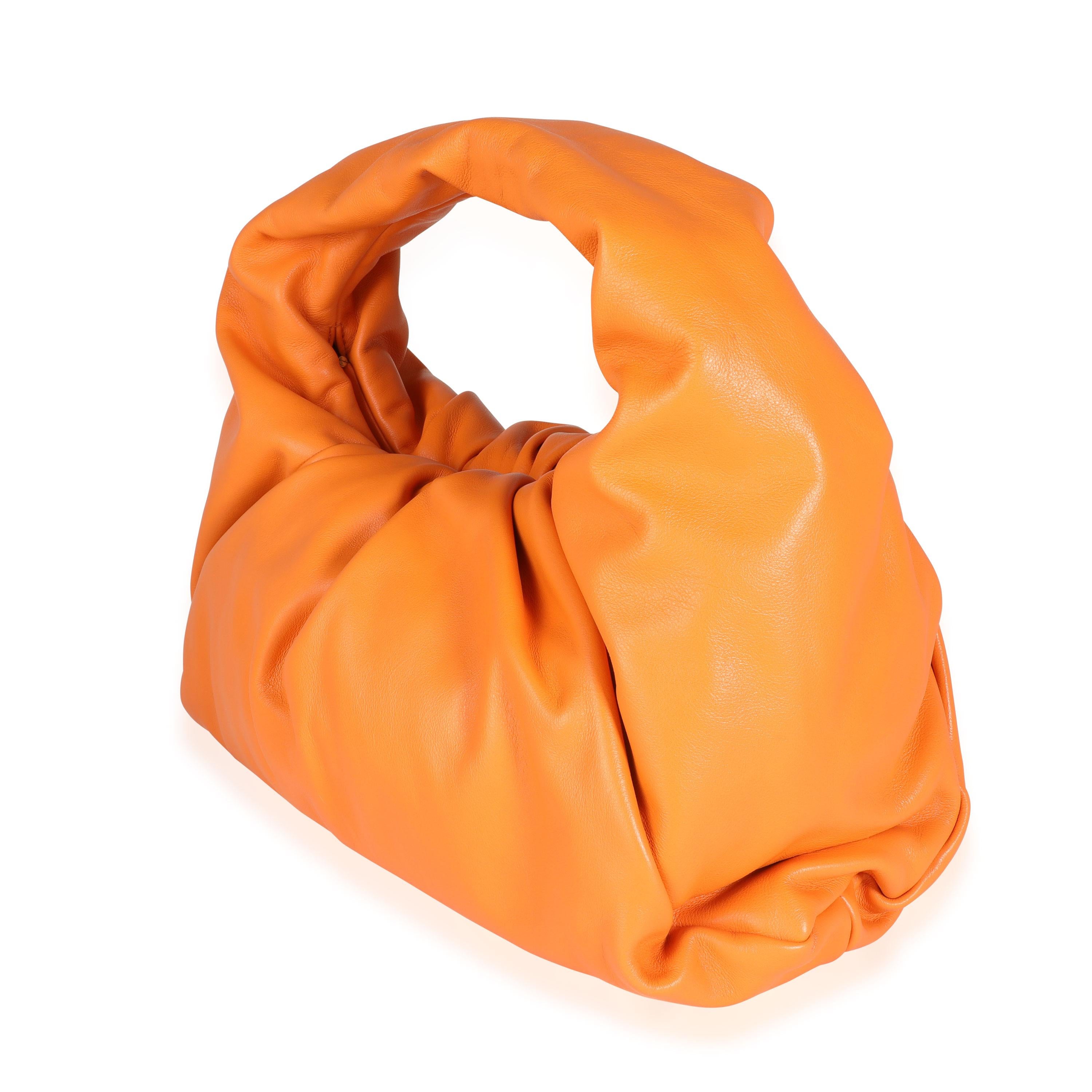 light orange purse