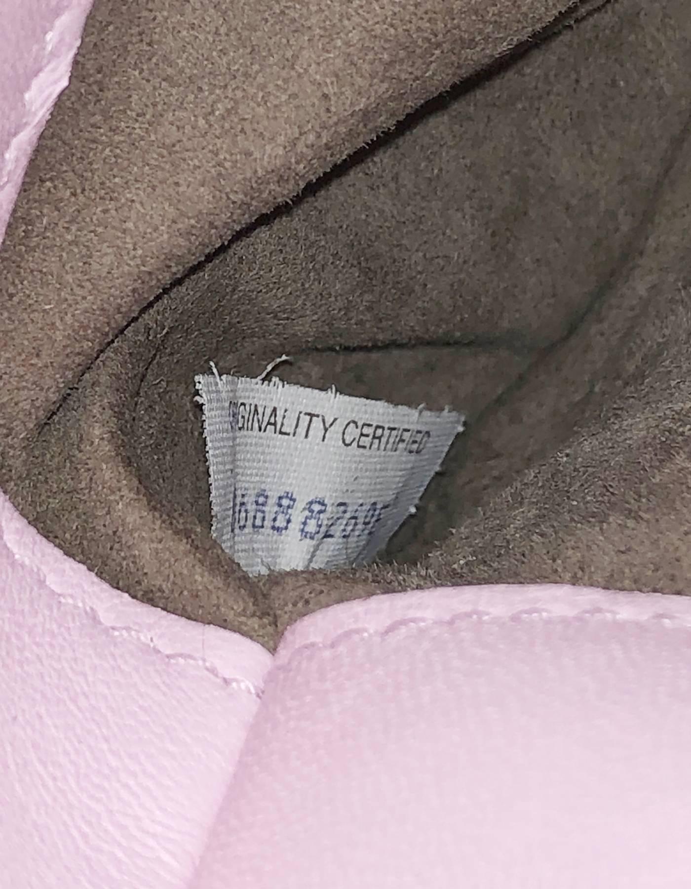 Bottega Veneta Light Pink Dragee Intrecciato Woven Leather Baby Olimpia Bag  6