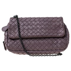 Bottega Veneta Navy Blue Small Cross Body Bag at 1stDibs